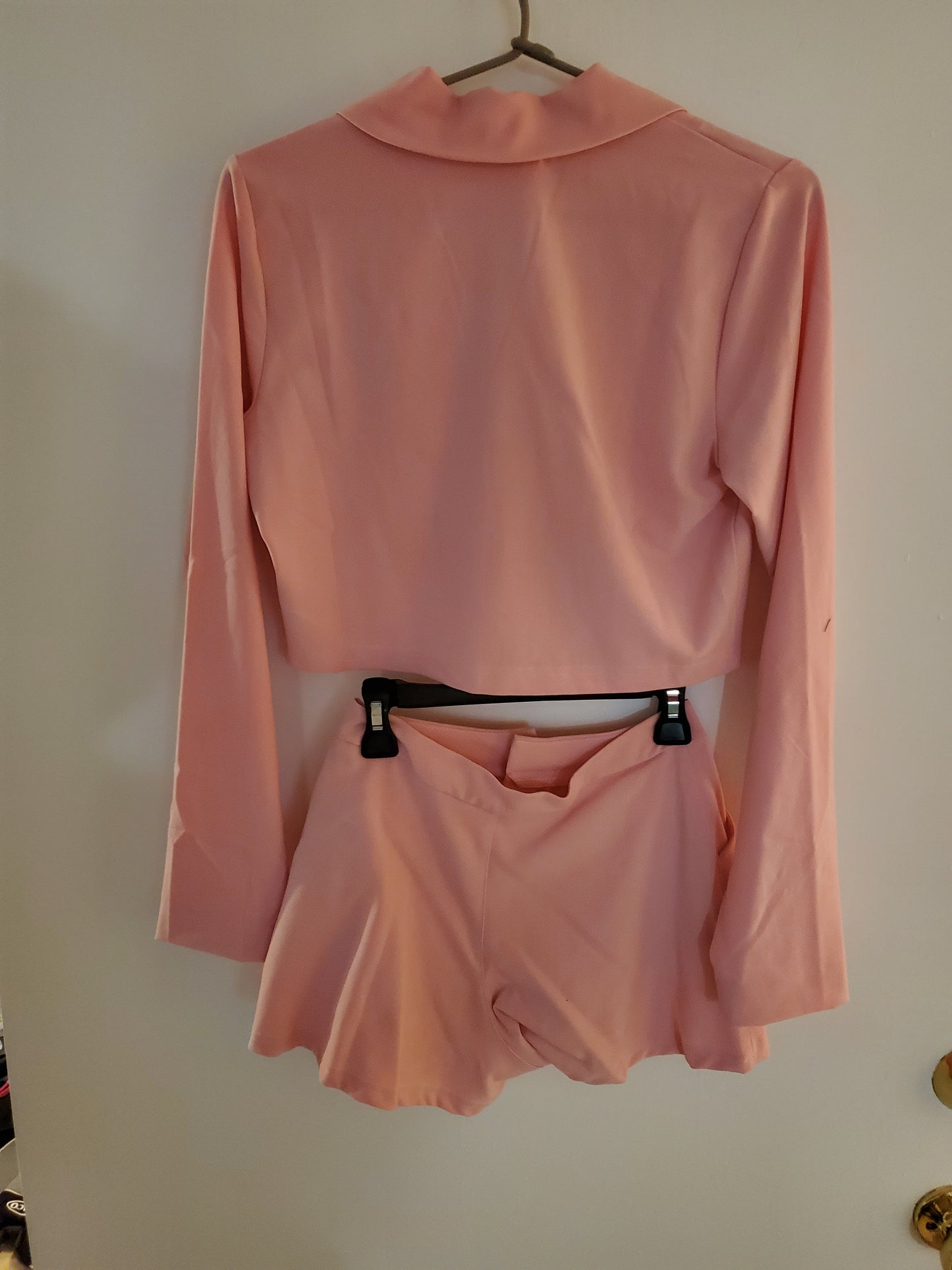 Pink Shorts/Blazer Suit Musical Theater/Contemporary Costume Weissman sz XSA top, IC shorts