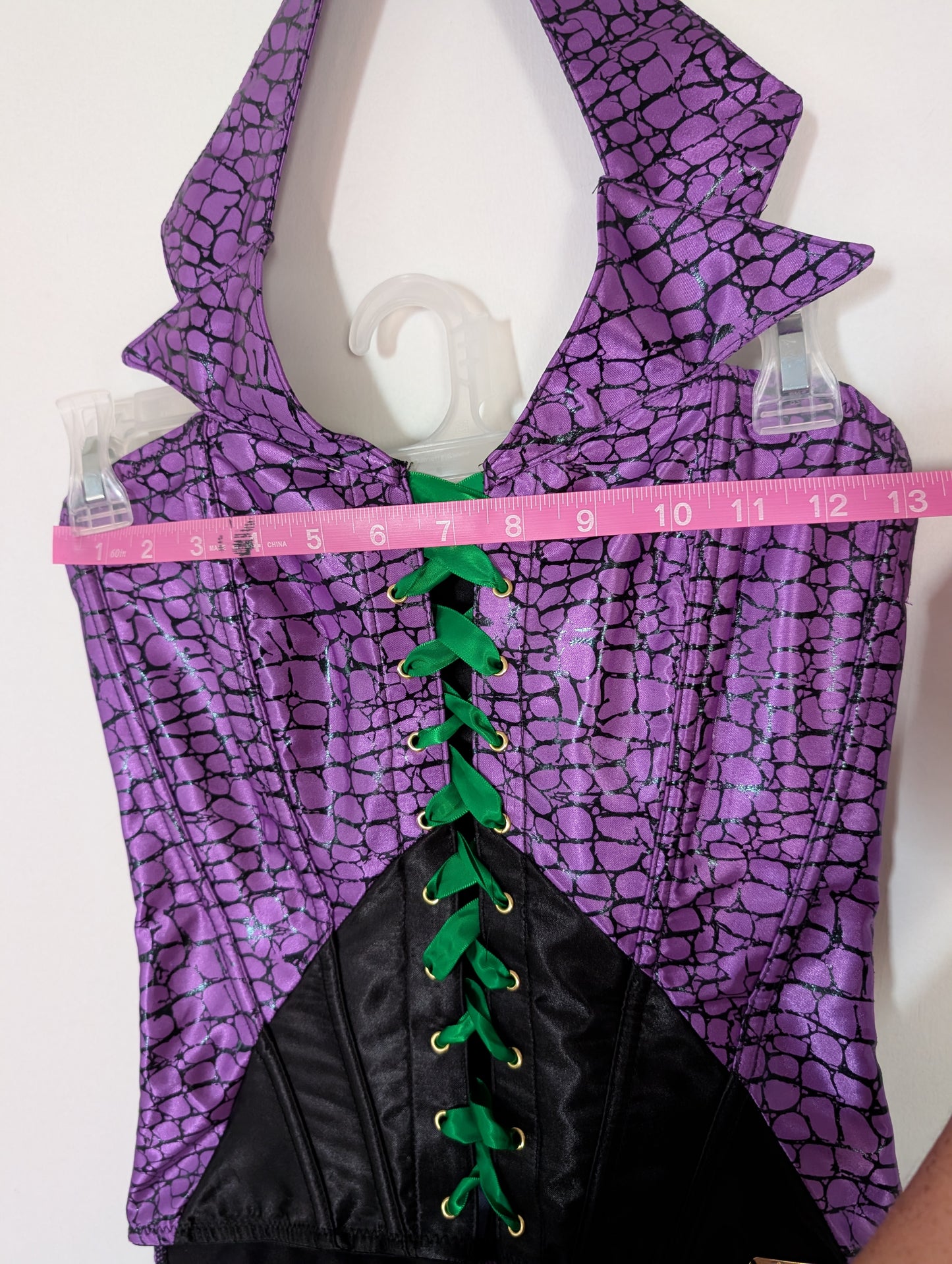 Purple/Black Tailcoat Corset w/ Pants Hip Hop/Musical Theater/Tap Costume - Balera sz LC