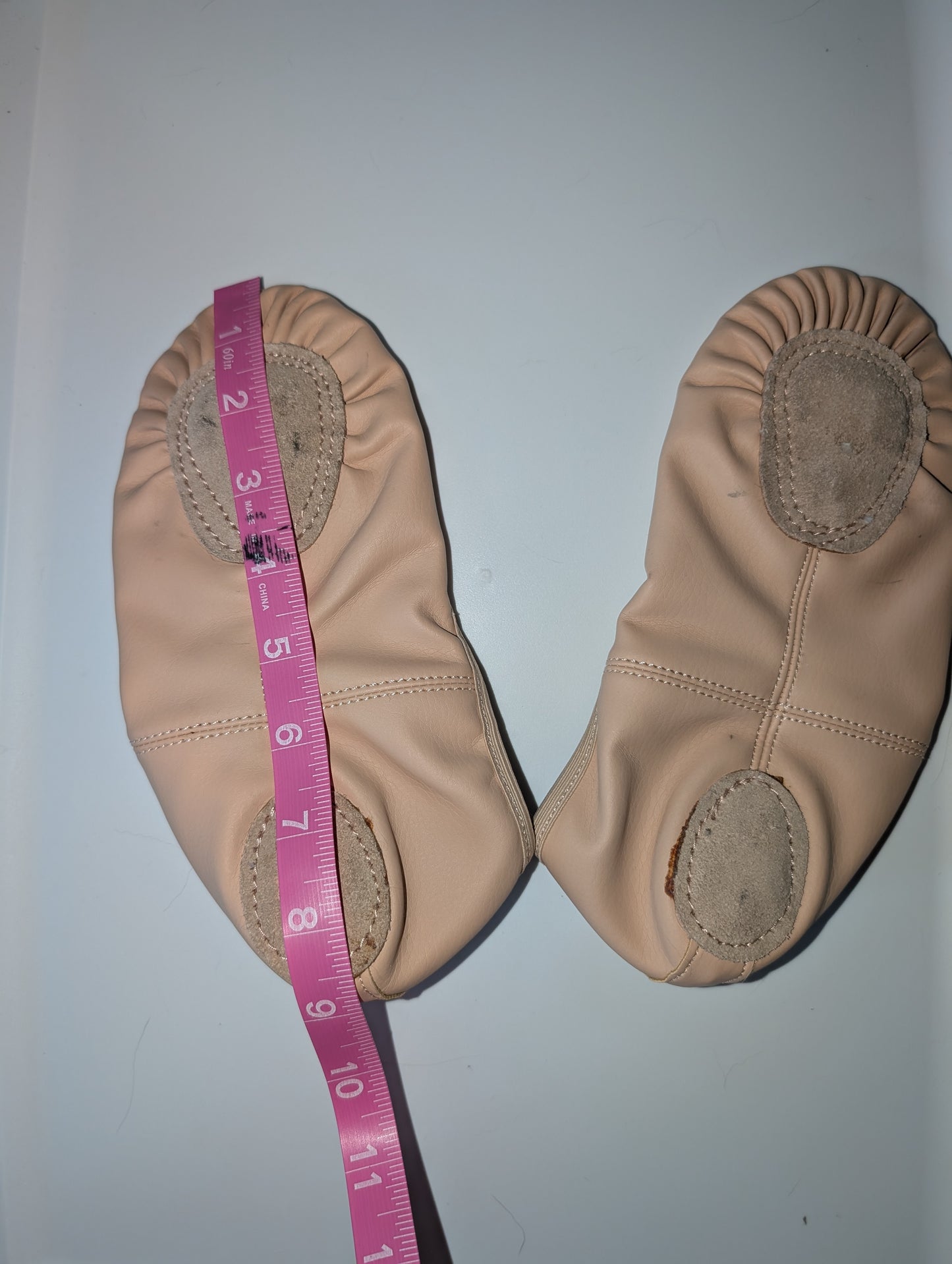 Split-Sole Leather-Style Ballet Shoes - Women's sz 6/7
