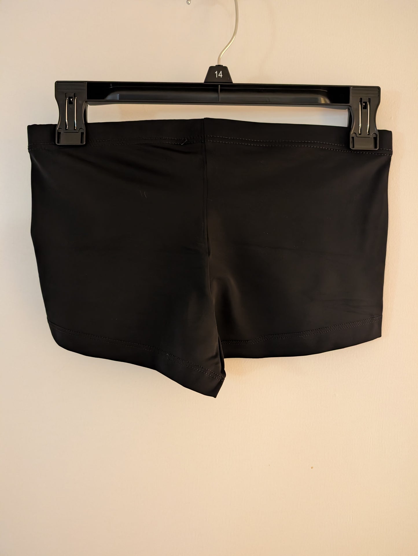 Black Booty Shorts - Balera sz MA