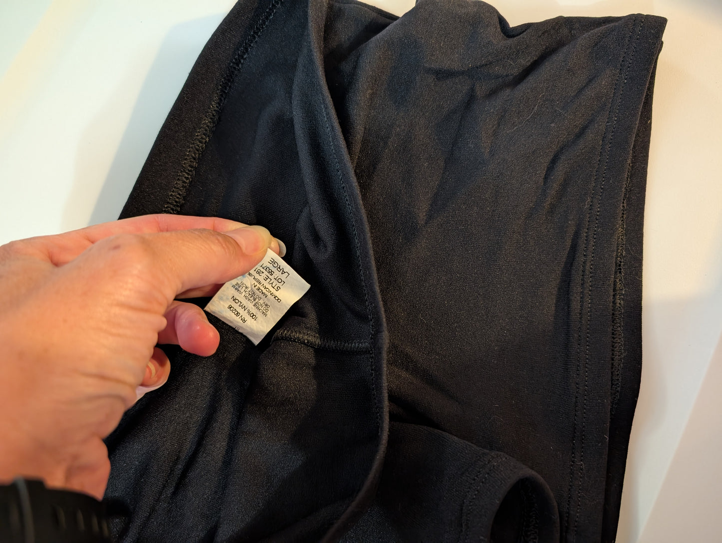 Black Under Shorts - Body Wrappers sz L