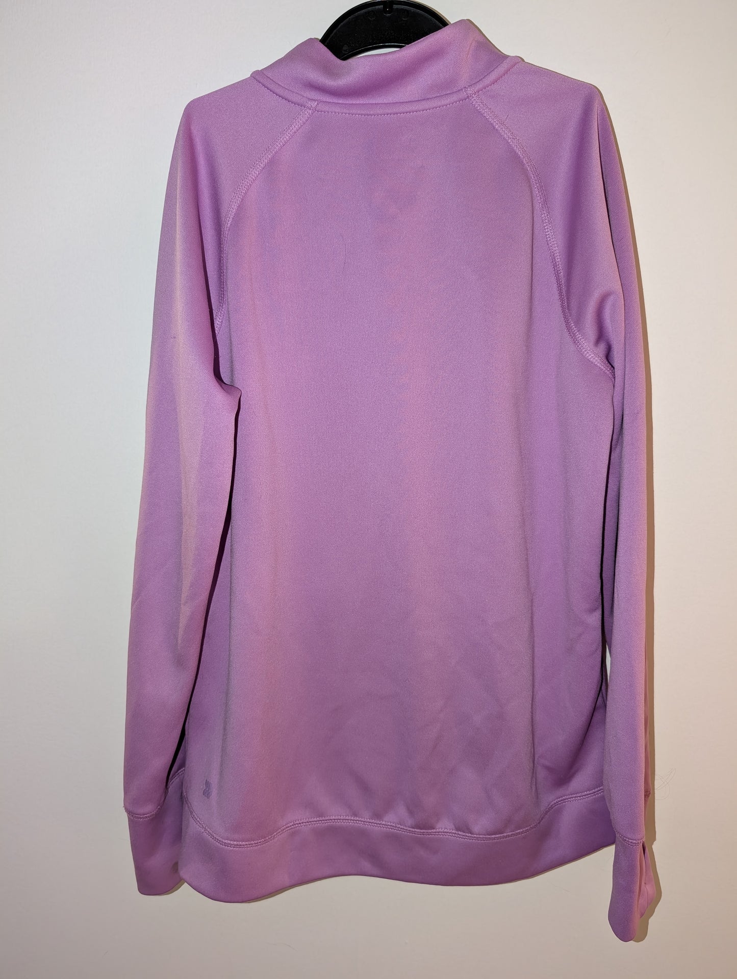 Purple Warm-up Jacket w/ Thumbholes - All In Motion sz XL girls