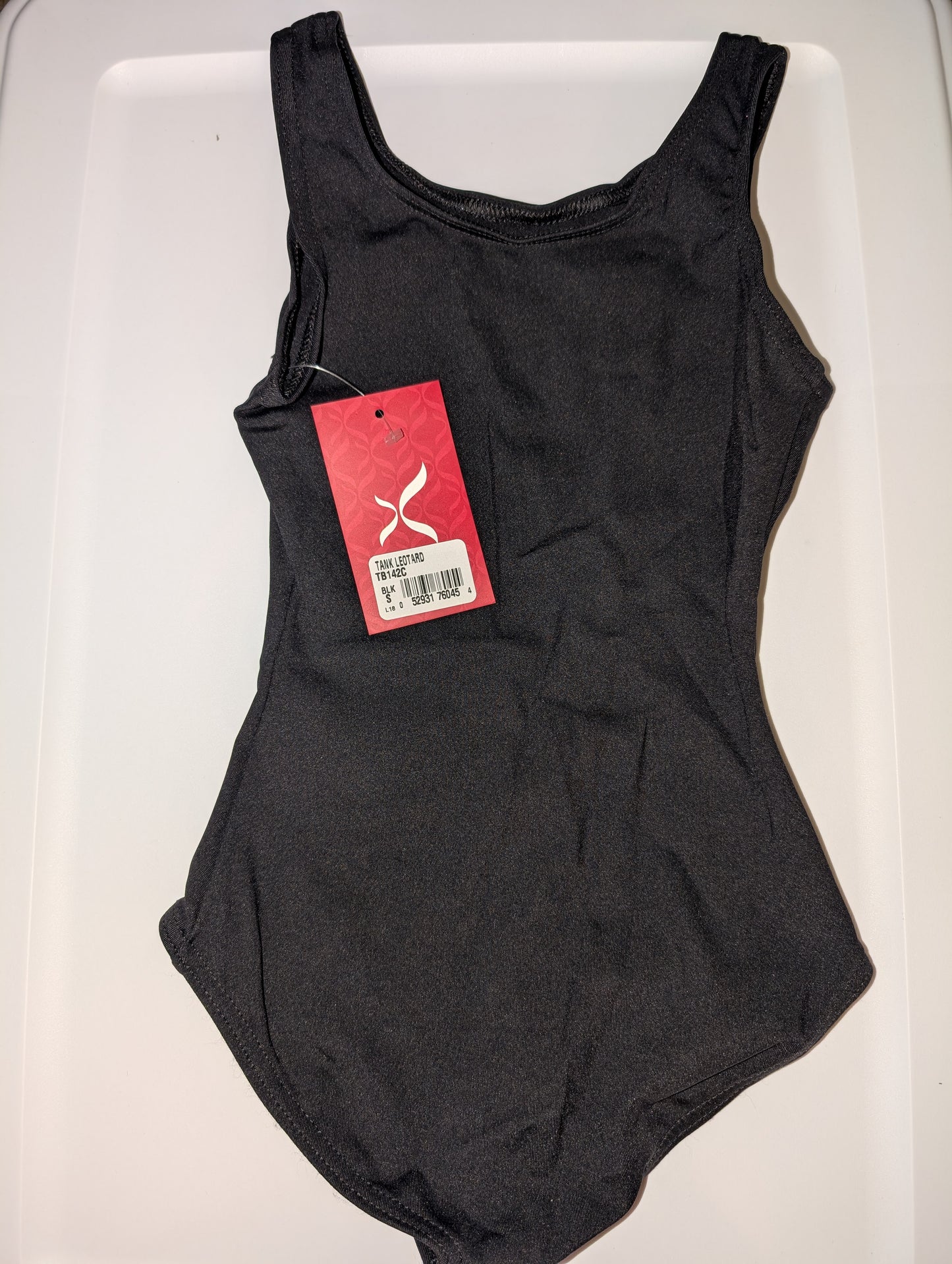 *NWT* Black Tank Leotard - Capezio sz Small Kids