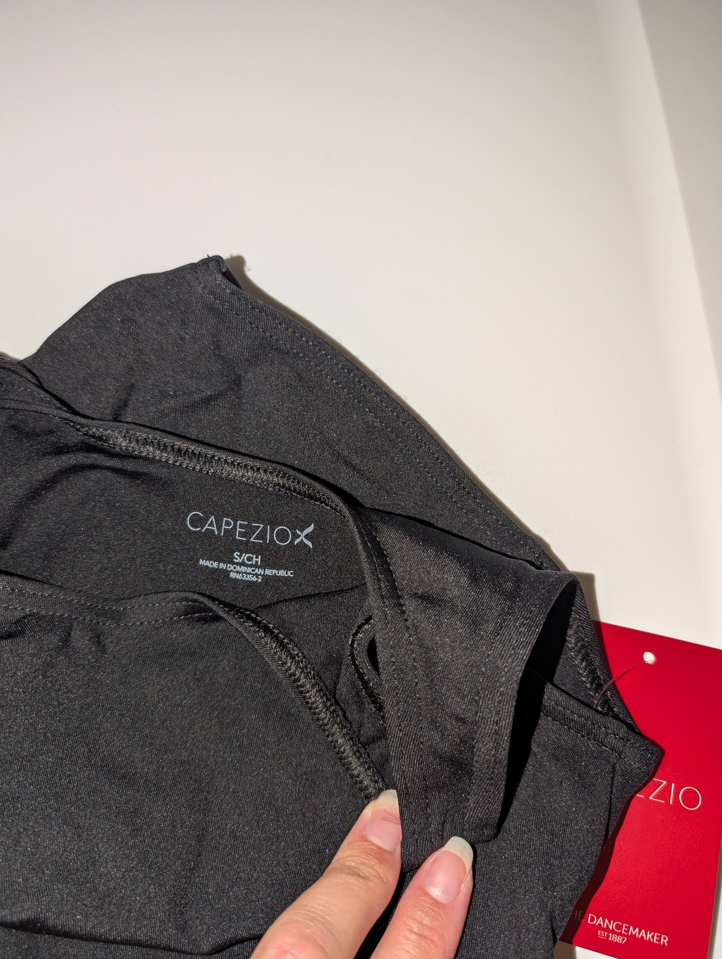 *NWT* Black Tank Leotard - Capezio sz Small Kids