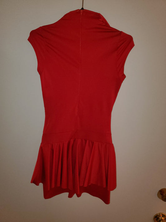 Red/Gold Regal Jazz/Musical Theater/Contemporary Costume - Kelle sz Teen