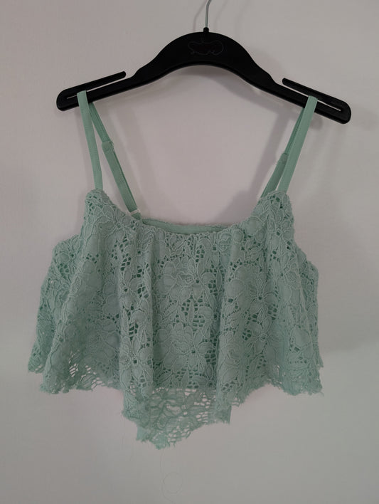 Mint Green Lace Dance Bra Top - balera sz SA