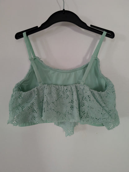 Mint Green Lace Dance Bra Top - balera sz SA