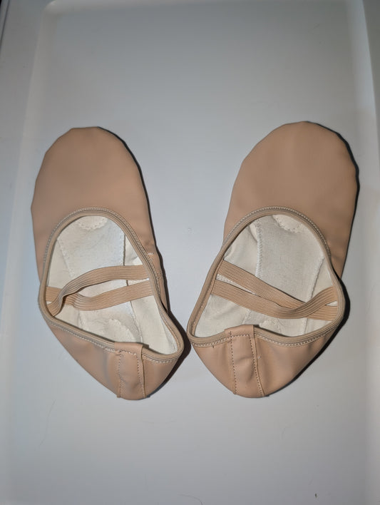 Split-Sole Leather-Style Ballet Shoes - Women's sz 6/7