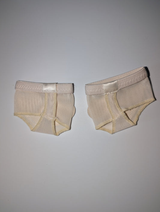 Light-colored Half-Sole Lyrical Shoes - sz