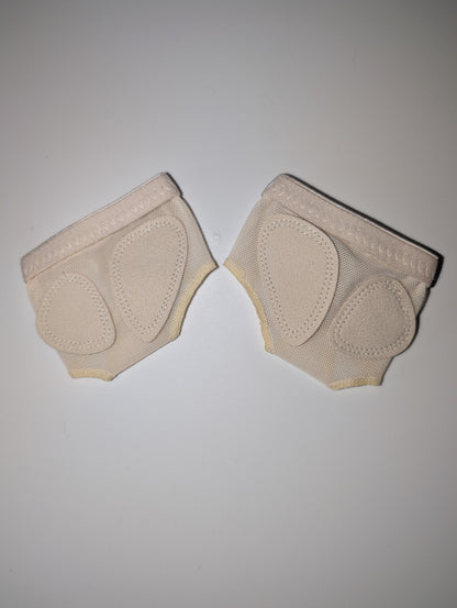 Light-colored Half-Sole Lyrical Shoes - sz