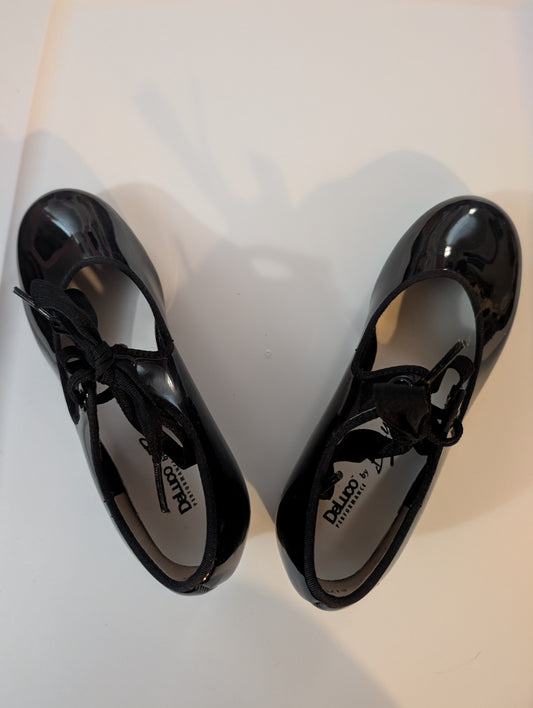 Black Tap Shoes - sz 1 kids