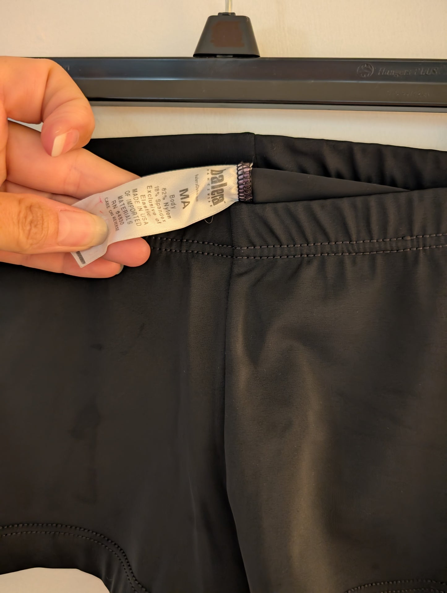 Black Booty Shorts - Balera sz MA