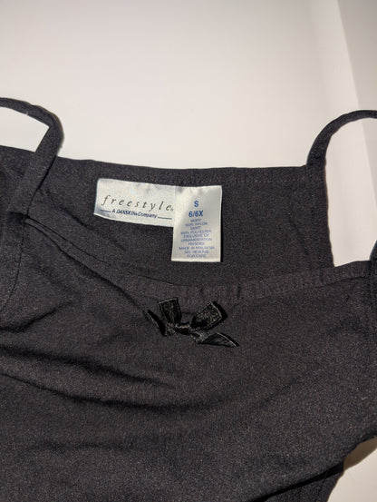 ***Test*** Black Leotard w Skirt - sz 6 girls